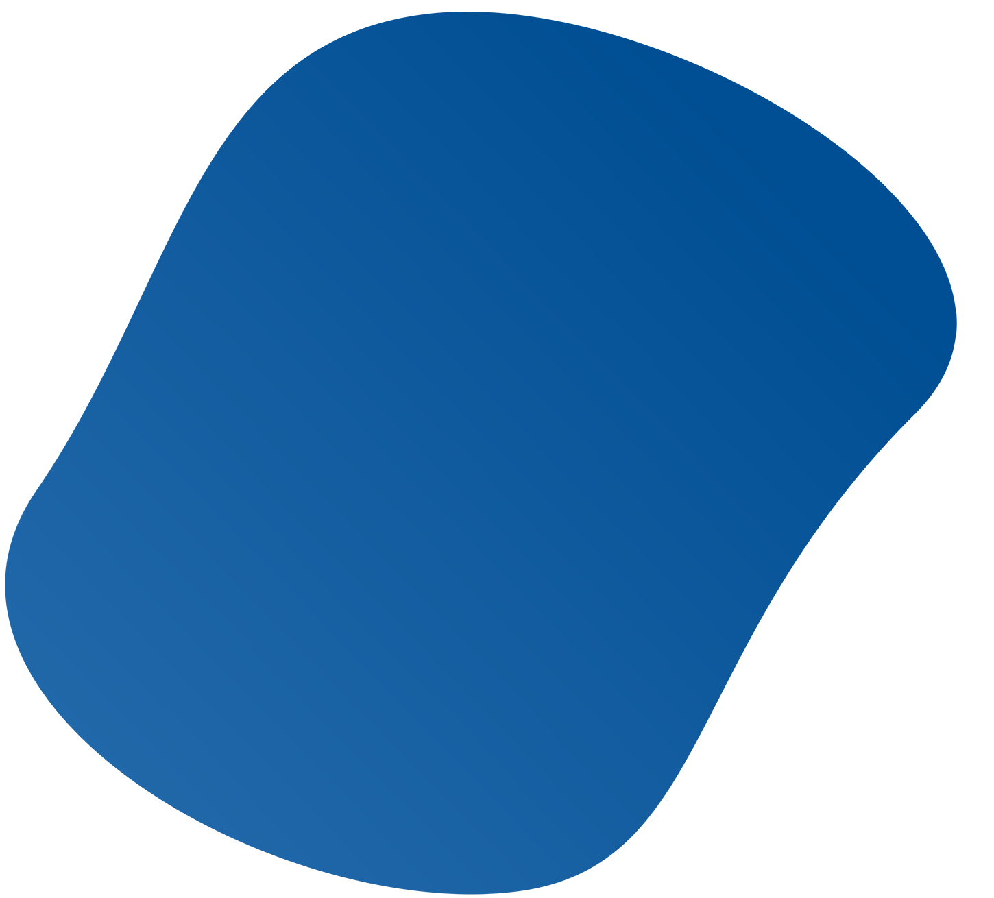 blobby shape 1 blue